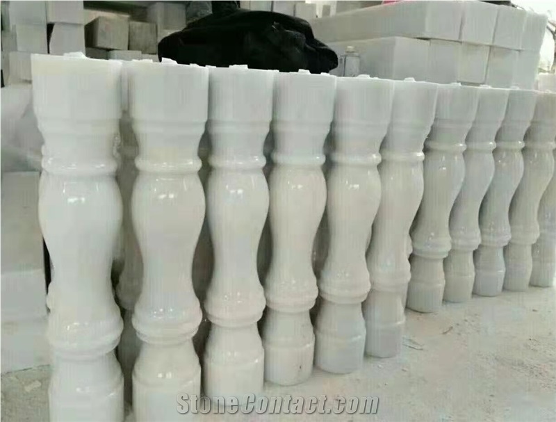 Crystal White Marble Balustrade&Railings