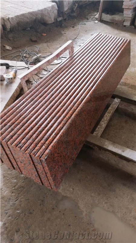 G562 Granite Stairs&Steps,Red Garnite Stairs&Steps