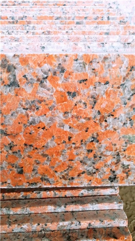 G562 Granite Stairs&Steps,Red Garnite Stairs&Steps