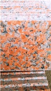 G562 Granite Stairs&Steps,Red Garnite Stairs&Steps