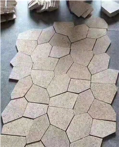 G682 Flagstone Yellow Random Flagstone