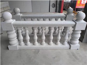 Pearl White Granite Balustrade