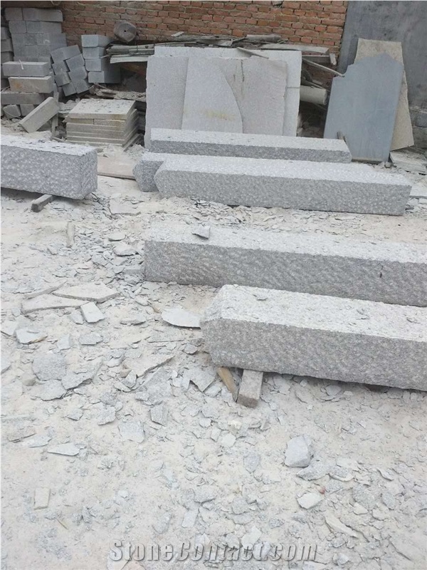 Grey Granite Pillars