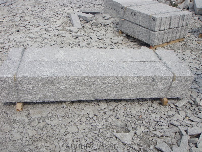 Grey Granite Pillars