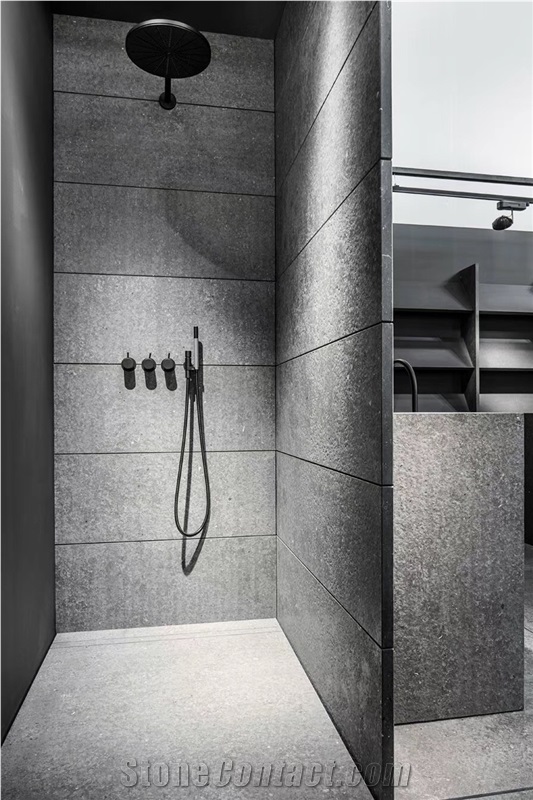 Azul Bateig Limestone Building Internal Wall Grey
