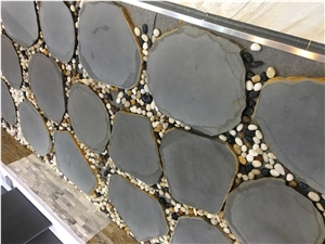 Basalt Lava Stone Paving Cube Garden Stone