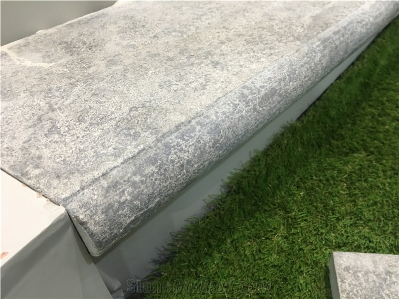Bluestone Wall Coping Bull Nosed Edge Wall Parapet