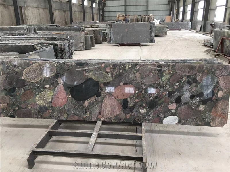China Rainbow Granite Bathroom Slabs Rainbow Slab