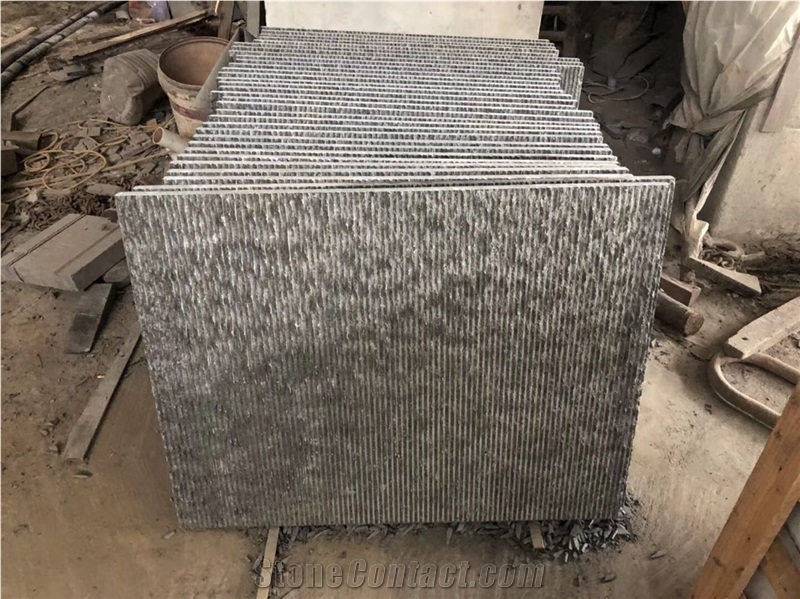 Dark Grey Granite Water Fall Natural Split