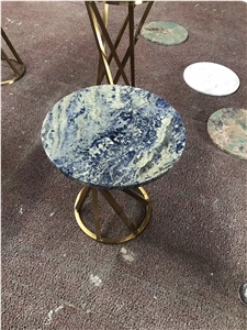 Luxury Coffee Table Green White Table Tea Table