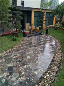 Rainbow Granite Flooring Tiles China Rainbow Tile