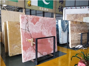 Yellow Onyx Slab