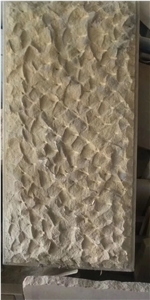 Yellow Pineapple Granite Wall Cladding Gold Stone