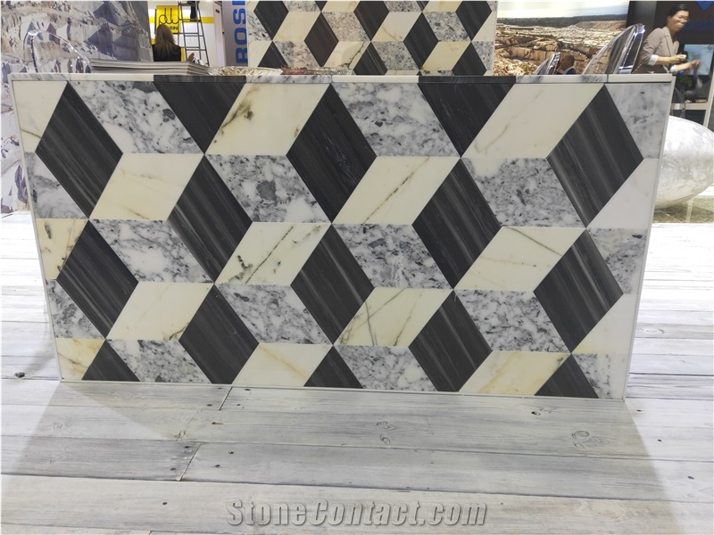 Calacatta Michelangelo Marble Floor Tiles