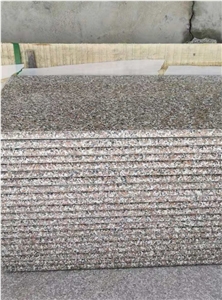 Wulian Flower Granite Polished Steps G361 Stairs