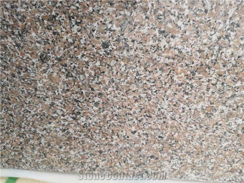 Wulian Flower Granite Polished Steps G361 Stairs