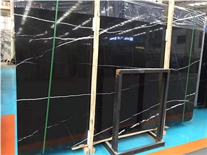 Black Marble Nero Marqino Slabs&Tiles Best Price
