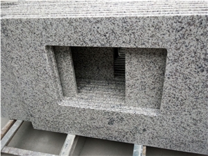 G655 Hazel White China Granite Vanity Bath Tops