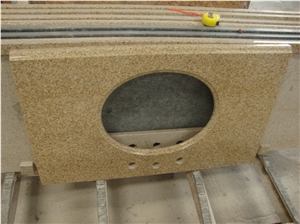 G682 Sunset Gold Yellow Rust Granite Countertop