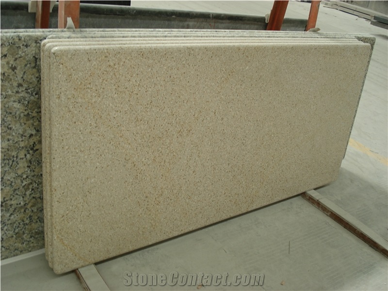 G682 Sunset Gold Yellow Rust Granite Countertop