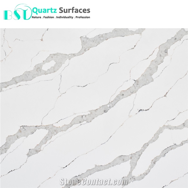 Calacatta Gold Artificial Quartz Stone Slab