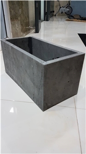Basalt Stone - Volcanic Stone Planter Handmade