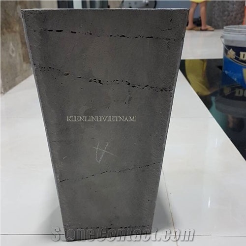 Exterior Basalt Stone Flower Pots - Volcanic Pots