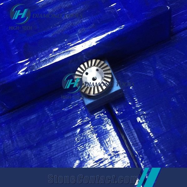 Aluminium Turbo Diamond Grinding Cup Wheel
