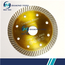 Ultra-Thin Ceramic Porcelain Turbo Cutting Disc