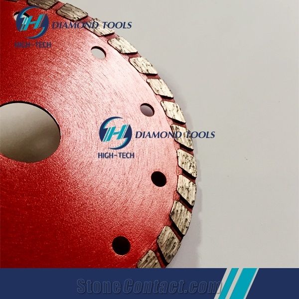 Wide Turbo Diamond Diamond Saw Blade for Granite