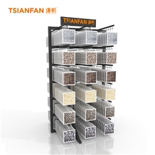 Custom-Tile Display Rack