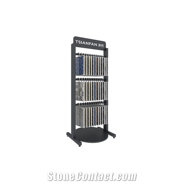 Metal Mosaic Tile Flooring Collection Stand