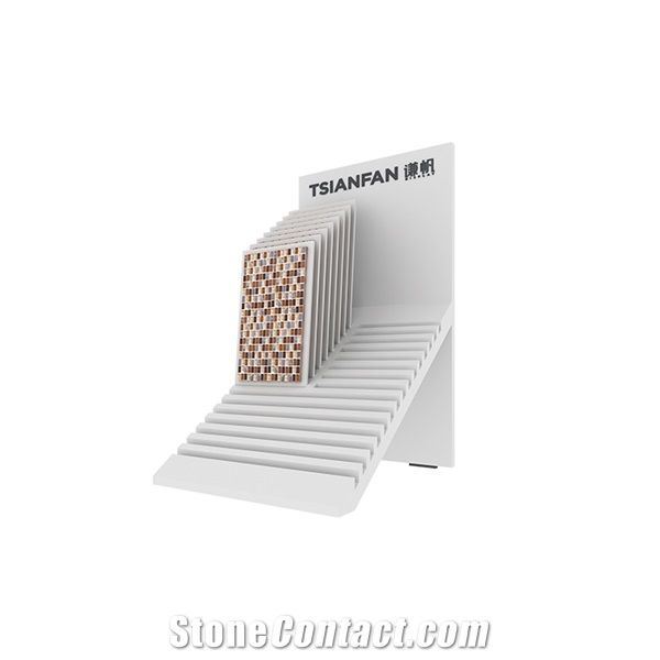 Mosaic Tile Waterfall Display Stand Factory