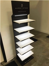 Quartz Stone Sample Flooring Display Stand