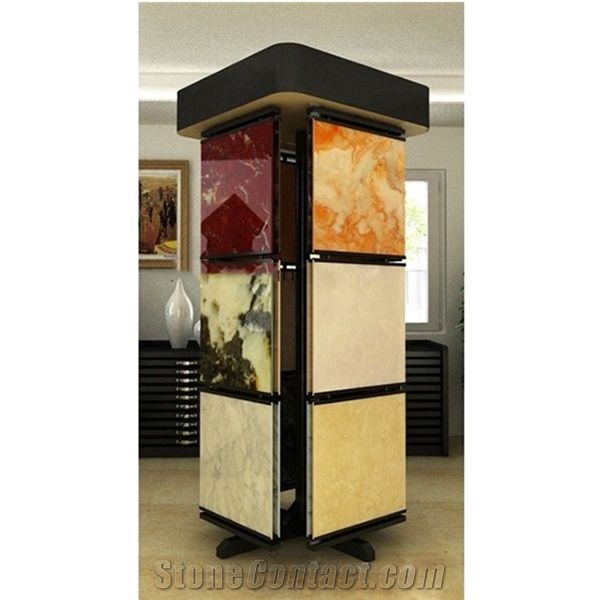 Rotate Display Stand For Quartz, Marble, Ceramic