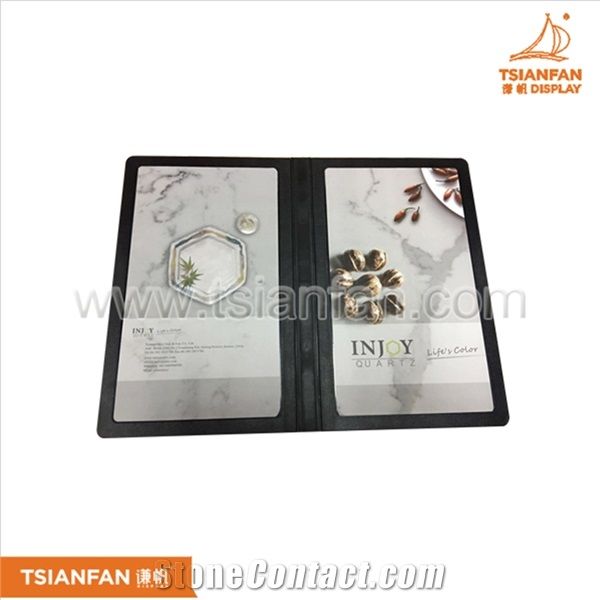 Stone Plastic Sample Folder