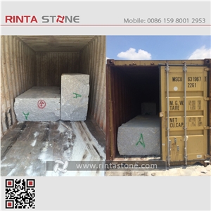 G623 Rosa Beta Barry White Ganite Blocks Raw