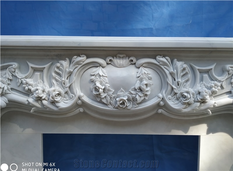 Red Marble Fireplace Mantel Sculpture Fireplace
