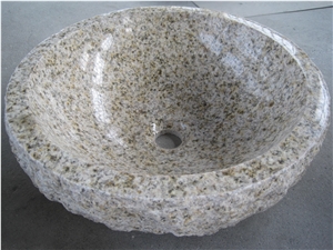 Chrocks G682 Granite Basin,Yellow Granite Washbowl Chrocks G682 Granite Basin,Yellow Granite Washbowl