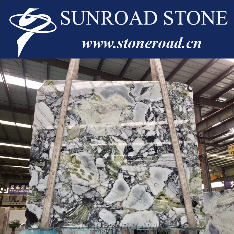 Ice Green Marble,Ice Jade, Cold Jade,White Beauty