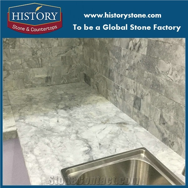 Calacatta Grey Quartzite Kitchen Countertop