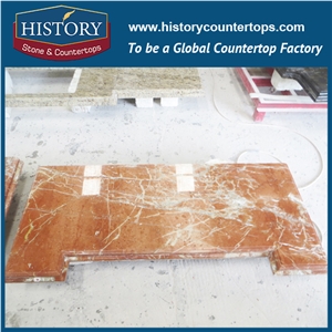 Rojo Alicante Marble Master Vanity Tops