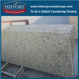 Tiger Skin Gold Yellow Granite Slab Tile Tops