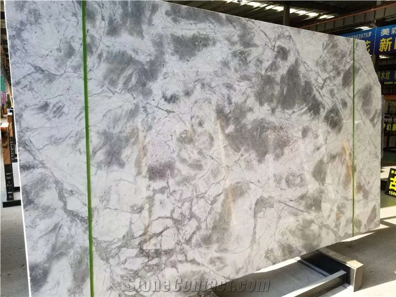 Super White Quartzite Slab Tile