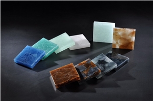 Luxury Jade Glass Onyx Stone Slab Tiles