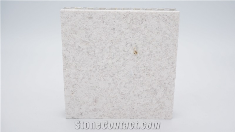 Sandblasted Pearl White with Aluminum Honeycomb