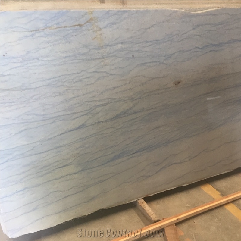 Brazil Azul Macaubas Blue Quartzite Slab