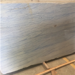 Brazil Azul Macaubas Blue Quartzite Slab