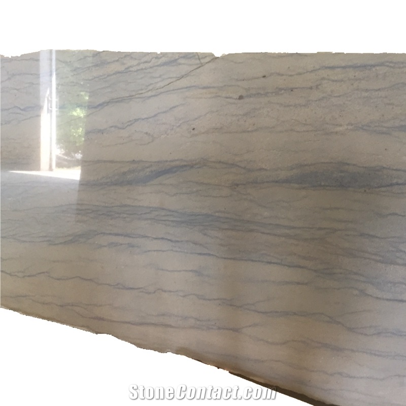 Brazil Azul Macaubas Blue Quartzite Slab