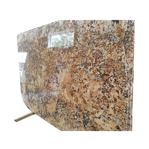 Brazil Granite Quarry Crystal Gold Granite Tiles